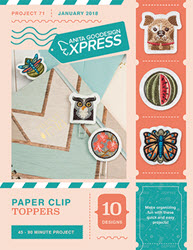 Anita's Express - Paper Clip Toppers - More Details