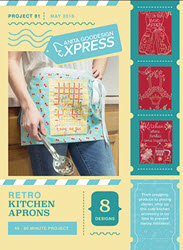 Anita's Express - Retro Kitchen Aprons - More Details