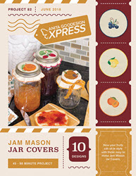Anita's Express - Jam Mason Jar Covers - More Details