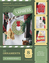 Anita's Express - 3D Ornaments - More Details