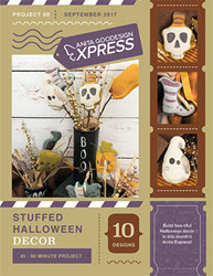 Anita's Express - Stuffed Halloween Decor - More Details