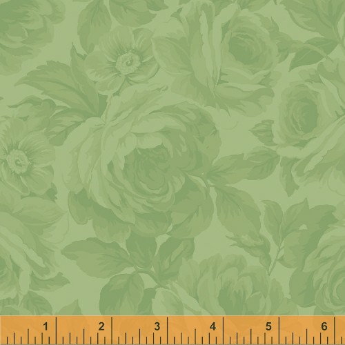Tone-on-Tone Floral - Green  - SAVE 20%!