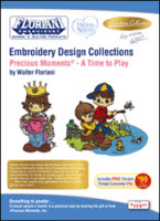 ON SALE! Floriani Embroidery Design Collection Precious Moments - A Time to Play + FREE SHIPPING! - More Details