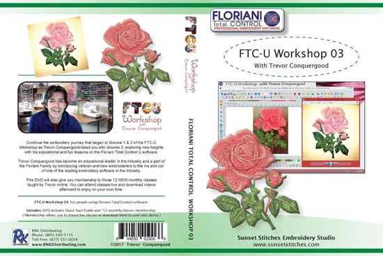 Floriani FTC-U Workshop 03 with Trevor Conquergood