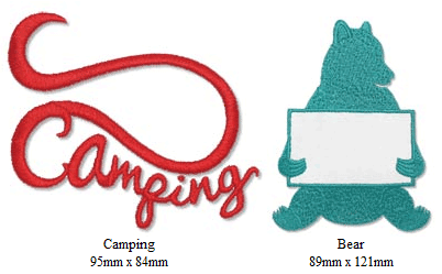 Embroider it or use the FREE SVG artwork files to cut out designs using your electronic die cutting machines. Create heat transfer vinyl, cards or stickers to coordinate with the embroidery designs. 