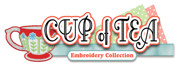 Cup of Tea Embroidery Collection