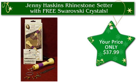 Jenny Haskins Rhinestone Setter with FREE Swarovski Crystals
