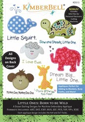 Little Ones: Born To Be Wild - Machine Embroidery CD - More Details
