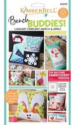 Bench Buddy Series January - April Machine Embroidery Cd - More Details