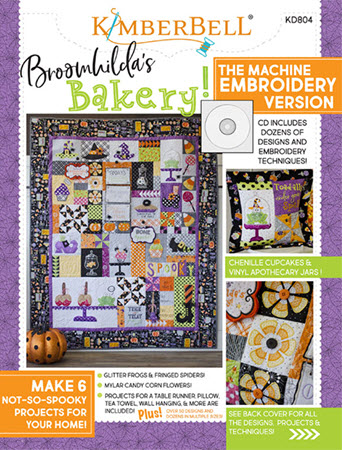 Broomhilda's Bakery Machine Embroidery CD
