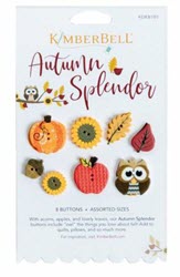 Autumn Splendor Button Set - LIMITED QTY AVAILABLE! - More Details