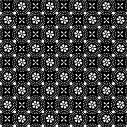 Kimberbell Basics - Black Dotted Circles - More Details