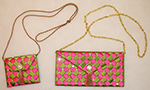 Peaches Purses - Pink & Green Candy Wrapper Purse Kit (excluding crystals) - More Details Peaches Purses - Pink & Green Candy Wrapper Purse Kit (excluding crystals) - More Details