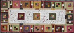 Very Viney Table Runner for Machine Embroidery - More Details