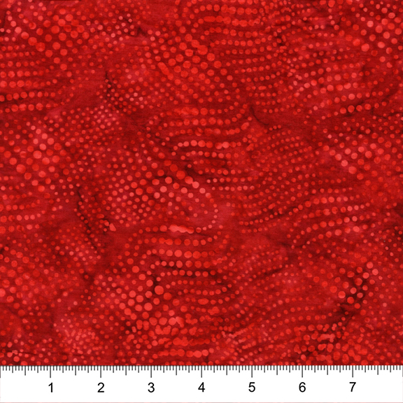 2026 Shop Hop - Blenders Wavy Dots - Cherry