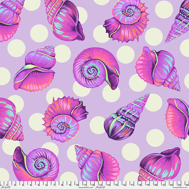 Backing Fabric - Big Shelly - Ultraviolet