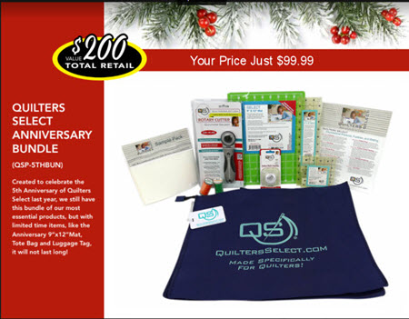 QUILTERS SELECT ANNIVERSARY BUNDLE