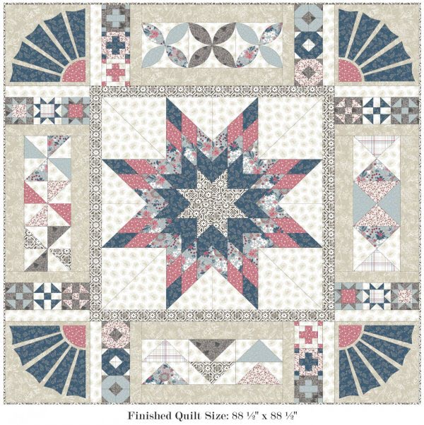 Farmhouse Quilt Block of the Month by 3 Wishes