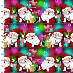 Holiday Spirits - Multi Santa Cheers - More Details