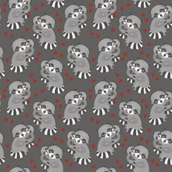 Animal Hugs - Gray Racoons - More Details