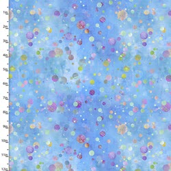 In the Meadow - Blue Tossed Dots - More Details