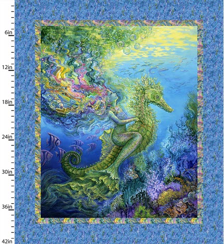 Mystic Ocean - Mermaid Panel