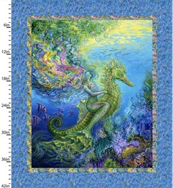Mystic Ocean - Mermaid Panel - More Details