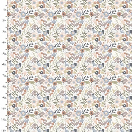 Sweet Savanna - White Prairie Floral