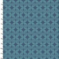 Little Thicket - Navy Leaves - More Details