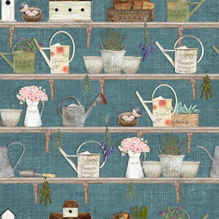 Touch of Spring -  Shelves