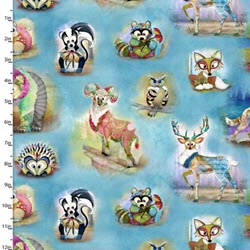 Wild & Whimsy - Multi Animals - More Details
