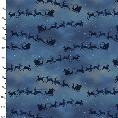 A Christmas to Remember - Blue Flying Sleigh