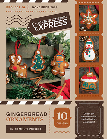 Anita's Express - Gingerbread Ornaments