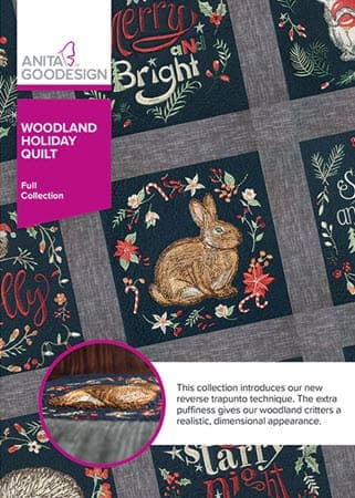 Woodland Holiday Quilt - SALE 50% OFF!
