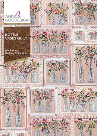 Bottle Vases Quilt - SALE 50% OFF!