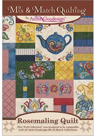 Rosemaling Quilt - SALE 50% OFF!