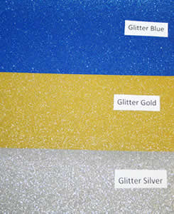 Appli-Stitch Glitter Fabric - Fucshia - LIMITED QUANTITIES