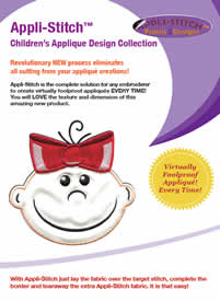 Appli-Stitch Children's Applique Design Collection
