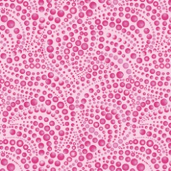 Cat-i-tude - Beaded Swirls Tonal Pink
