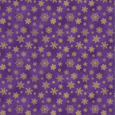 Cat-i-tude Christmas - Playful Snowflakes Purple