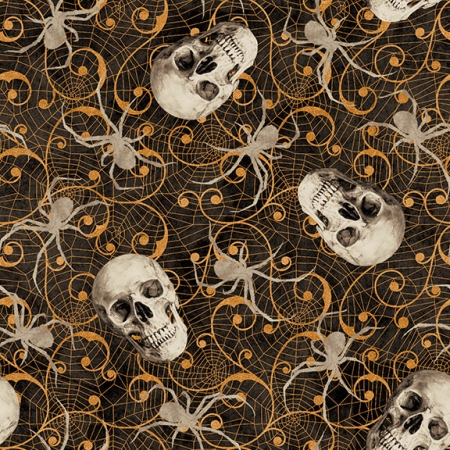 Deja Boo - Black Halloween Elements
