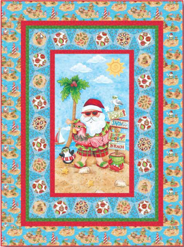 Holiday Beach Quilt   by Diane Kater