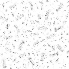 Music Notes - White