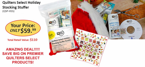 Quilters Select Holiday Stocking Stuffer