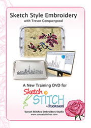 Sketch Style Embroidery with Trevor Conqergood - More Details
