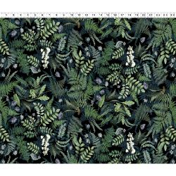 Botanical Journal - Digital Ferns Black - More Details