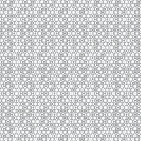 Stitch Garden by Cherry Guidry - Tonal Hexy Grey