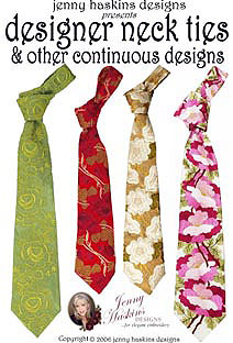 Designer Neck Ties & other Continuous Designs - SAVE 50%!
