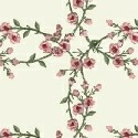 Floral Circles - Off White  - SAVE 20%! - More Details