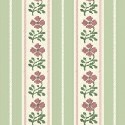 Floral Stripe - Green  - SAVE 20%! - More Details